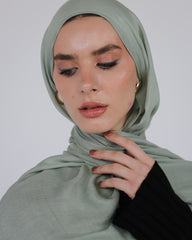 Elite Modal Scarf  - Matcha Milk