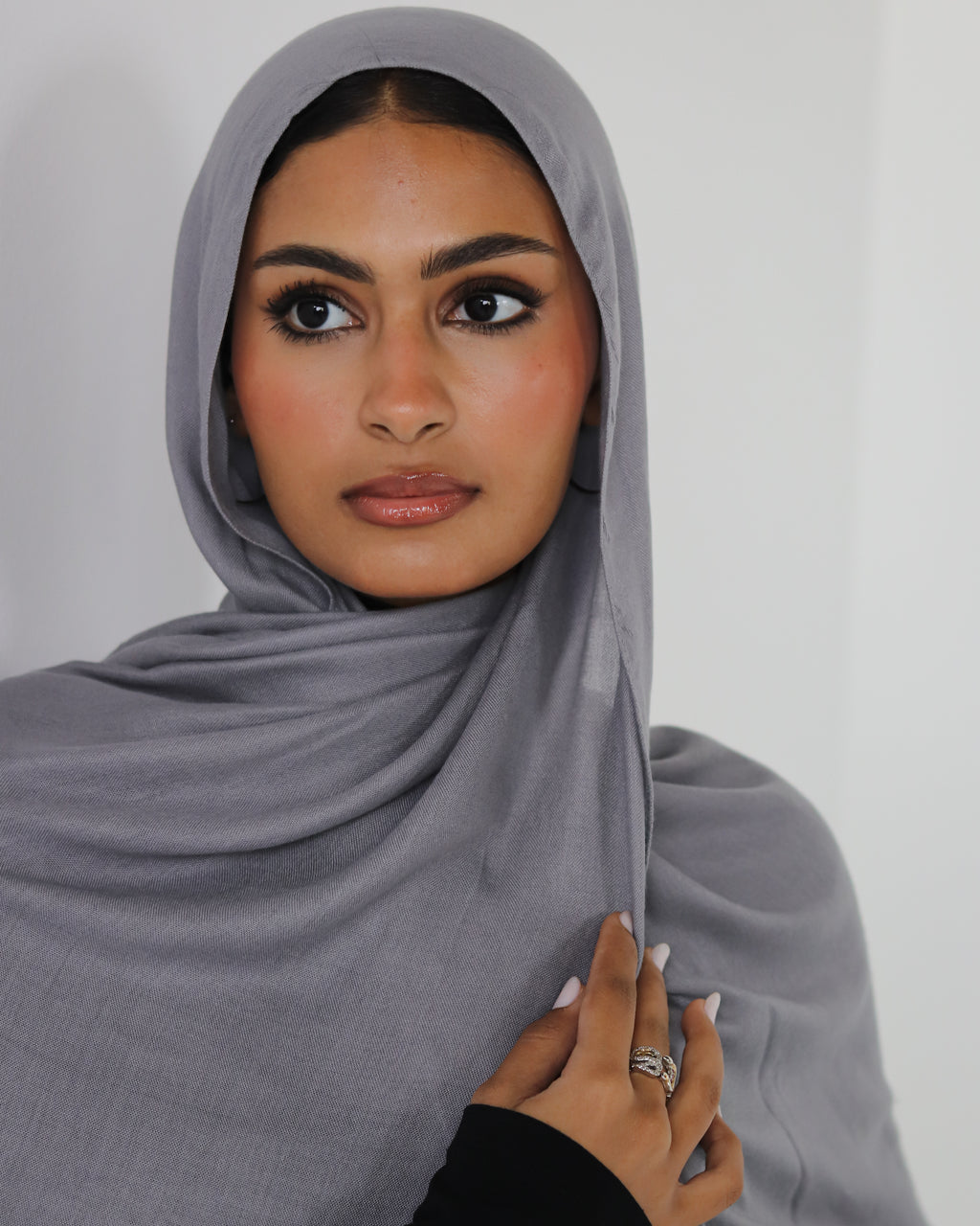 Elite Modal Scarf - Early Grey