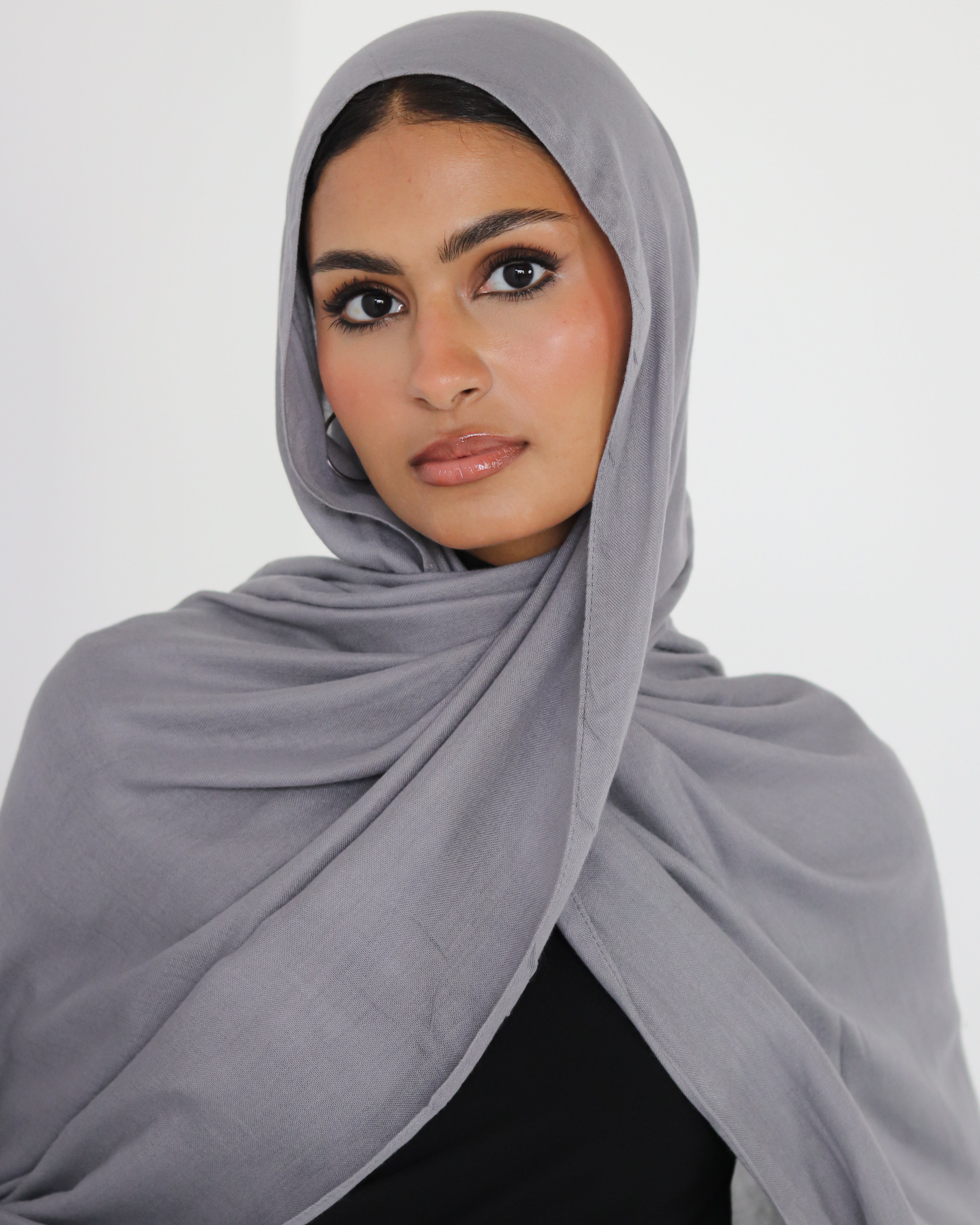 Elite Modal Scarf - Early Grey