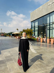 Wool Dress in Black