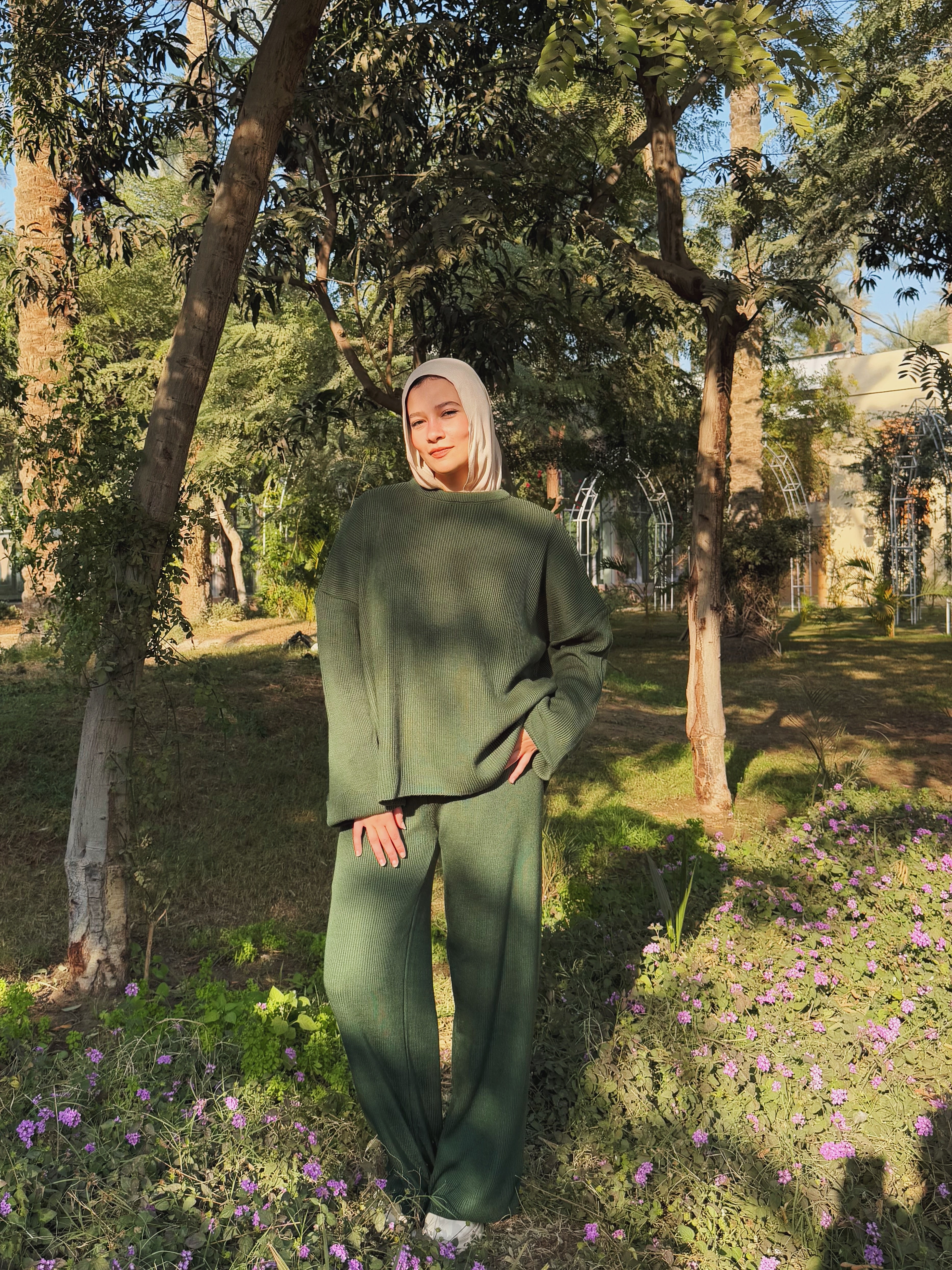 Go To Pants in Olive Green
