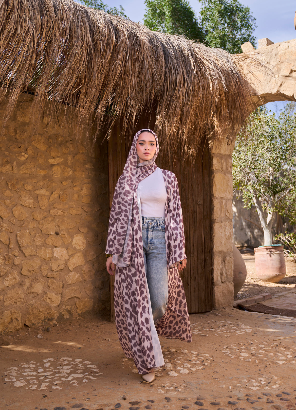 Brown Leo Cardigan