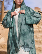 Emerald Marble Scarf