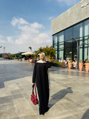 Wool Dress in Black