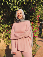 Go To Pants in Powder Pink