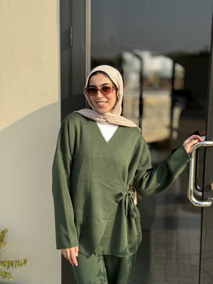 ComfyWrap Set- Olive Green