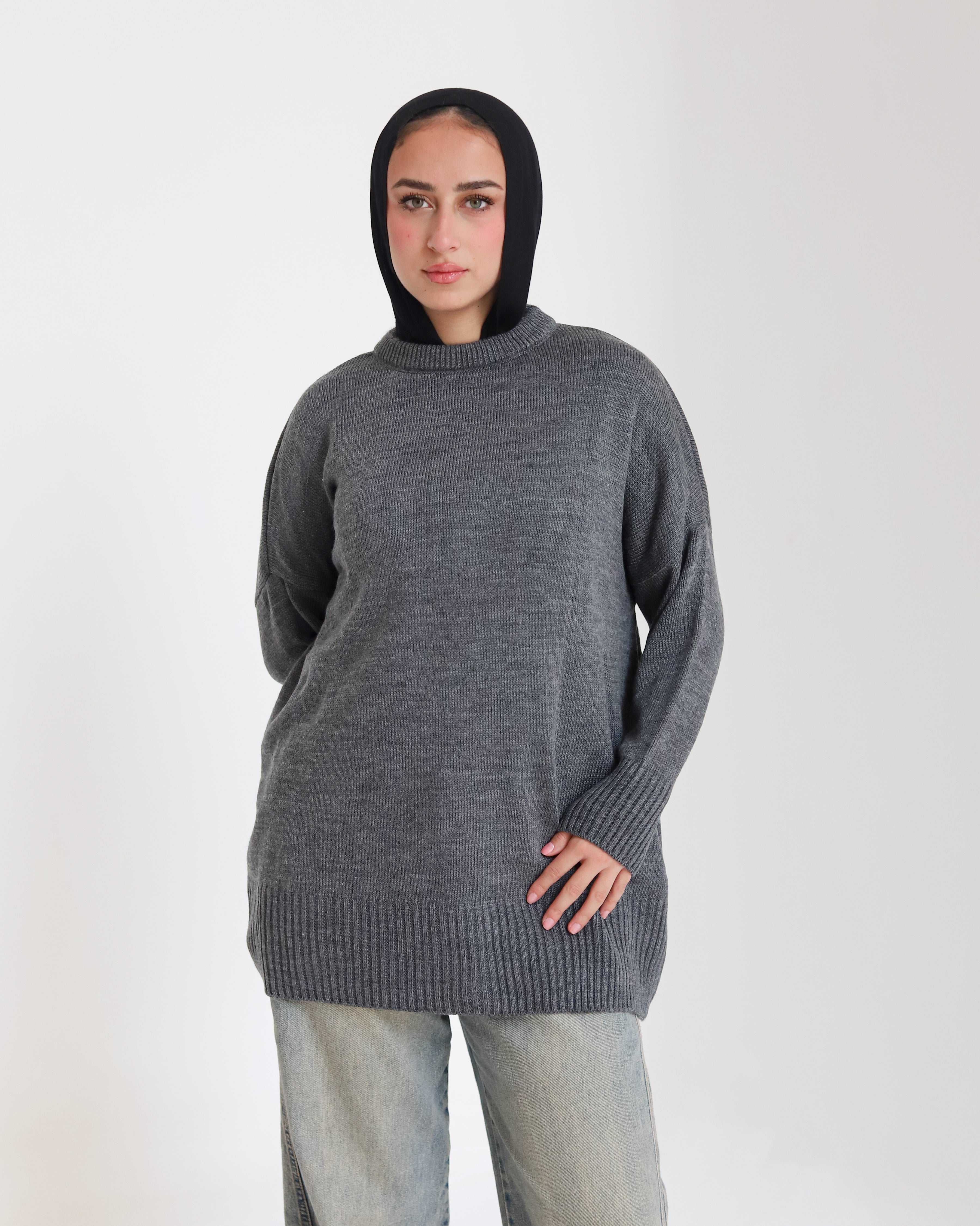 Round-Neck Pullover