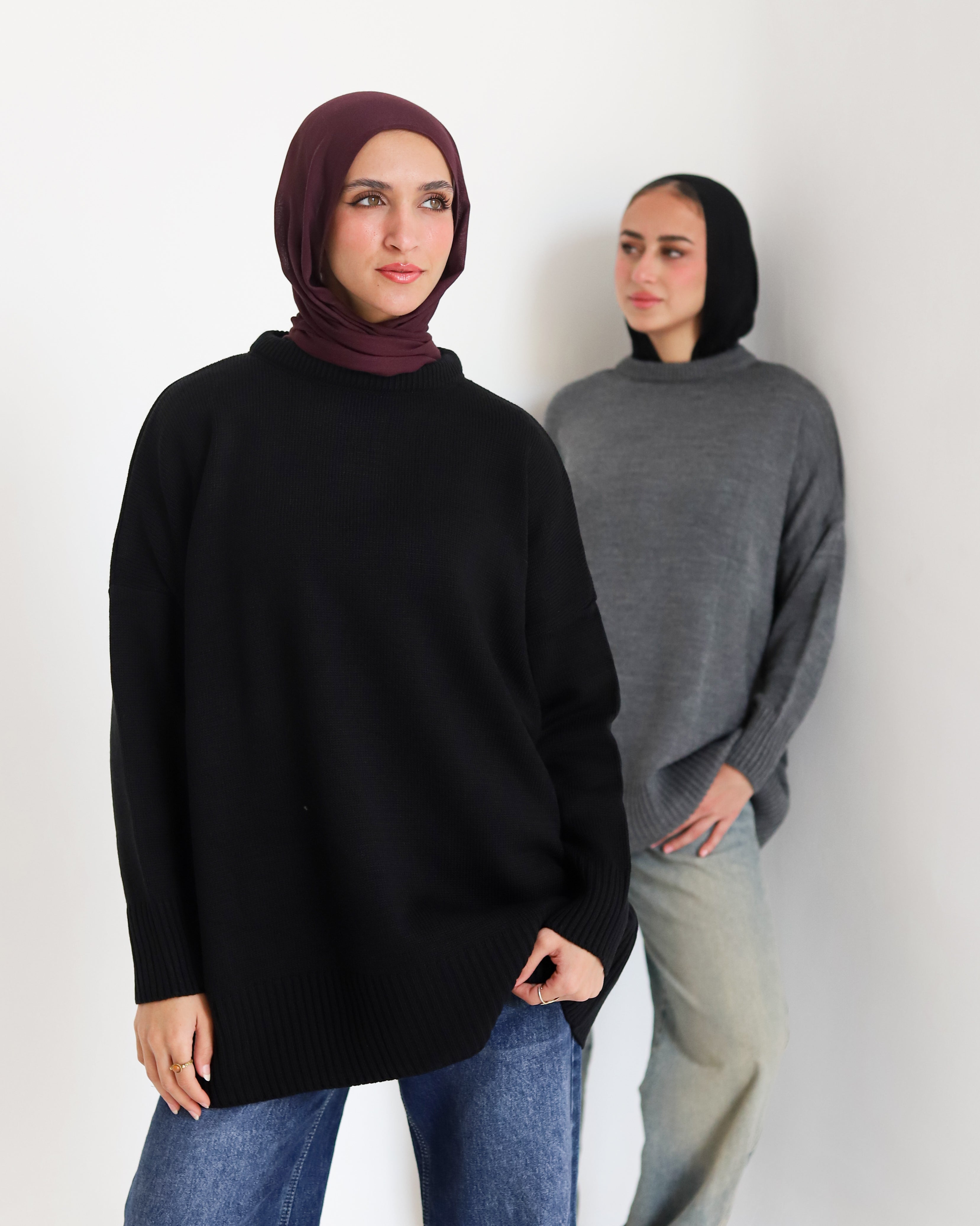 Round-Neck Pullover