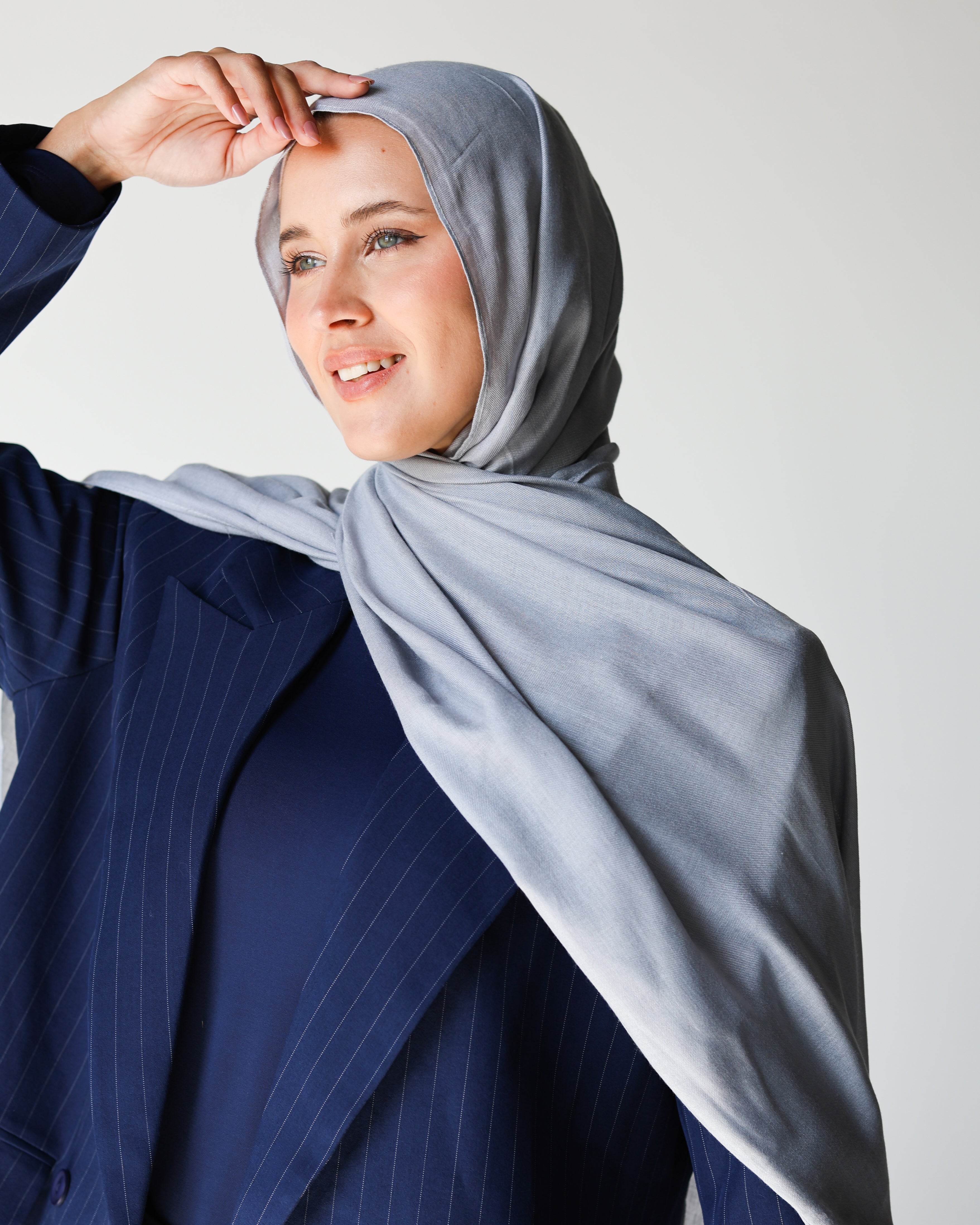 Elite Modal Scarf - Early Grey