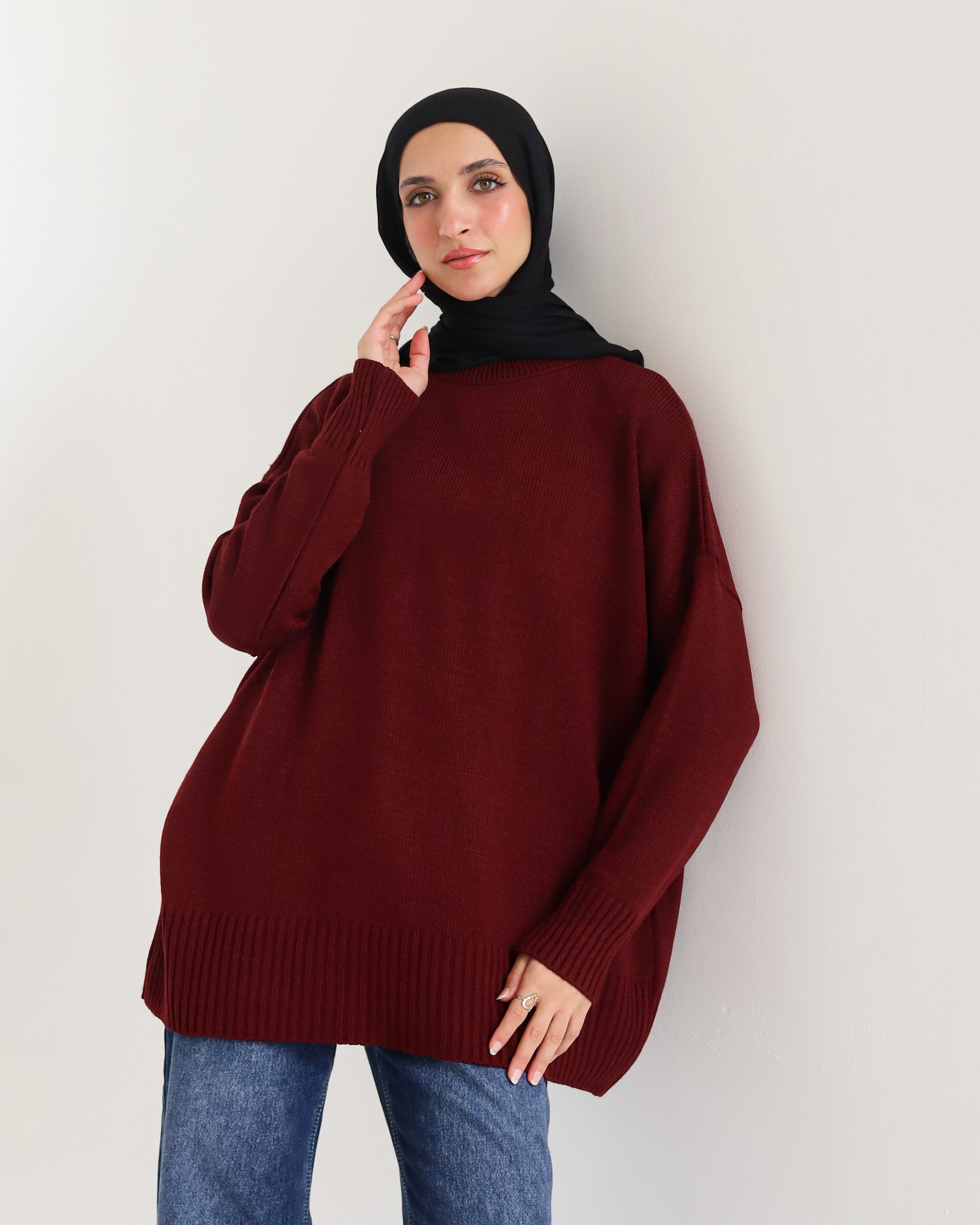 Round-Neck Pullover