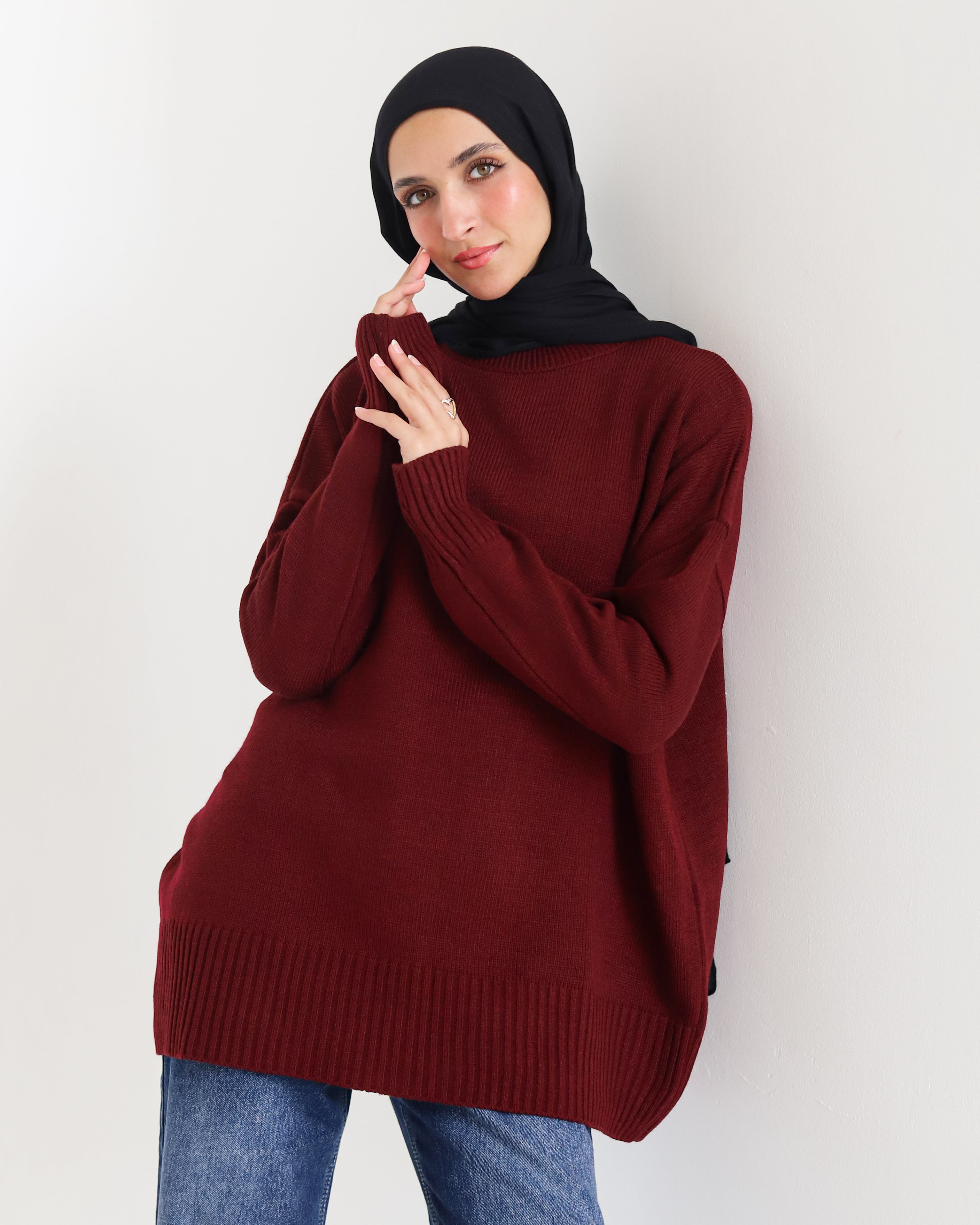 Round-Neck Pullover