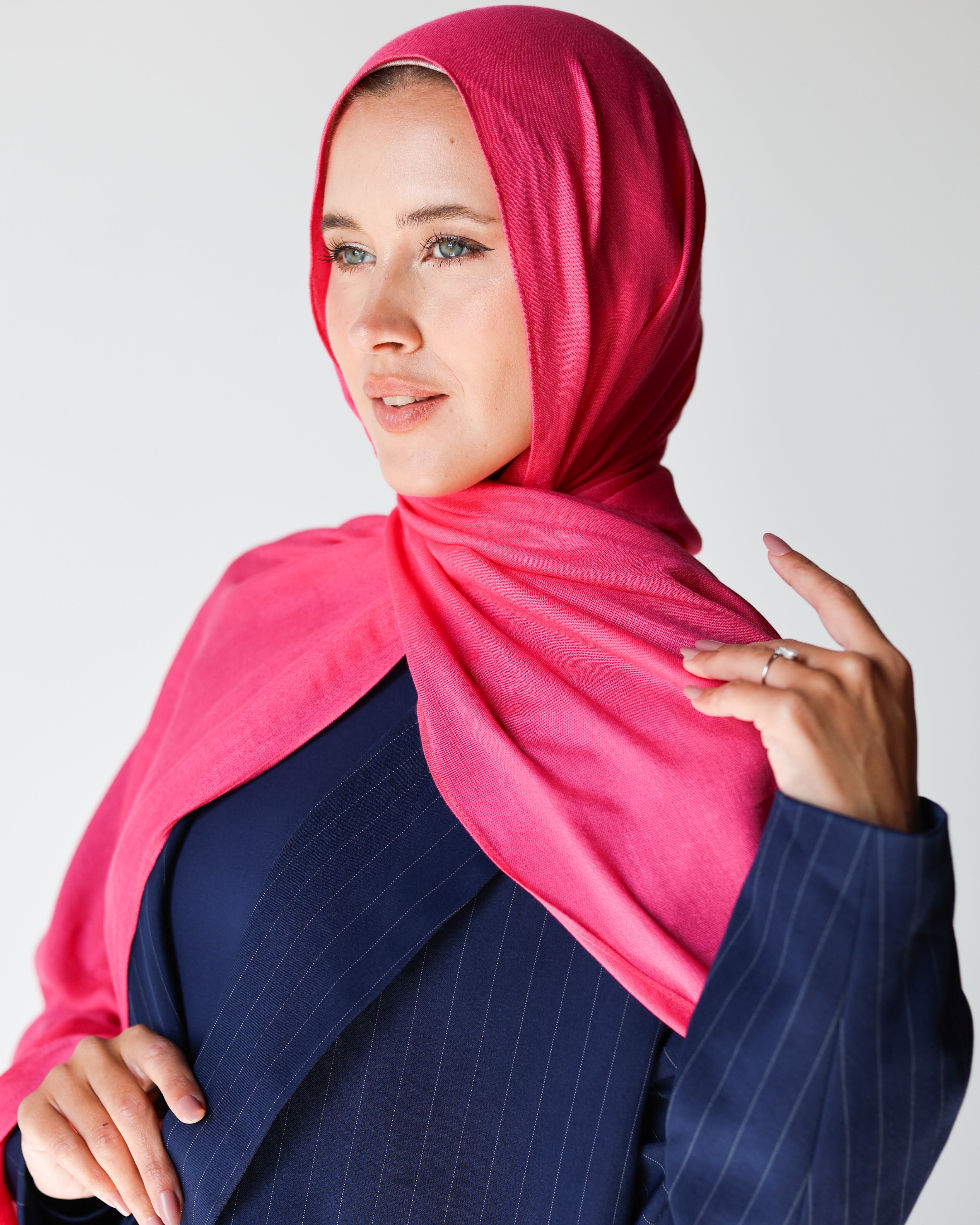 Elite Modal Scarf  - Hot Pink