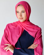 Elite Modal Scarf  - Hot Pink