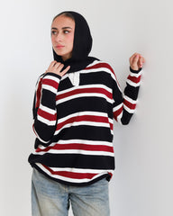 Classic Stripe Polo Pullover