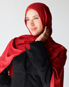 Elite Modal Scarf - Pomegranate