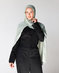 Elite Modal Scarf  - Matcha Milk