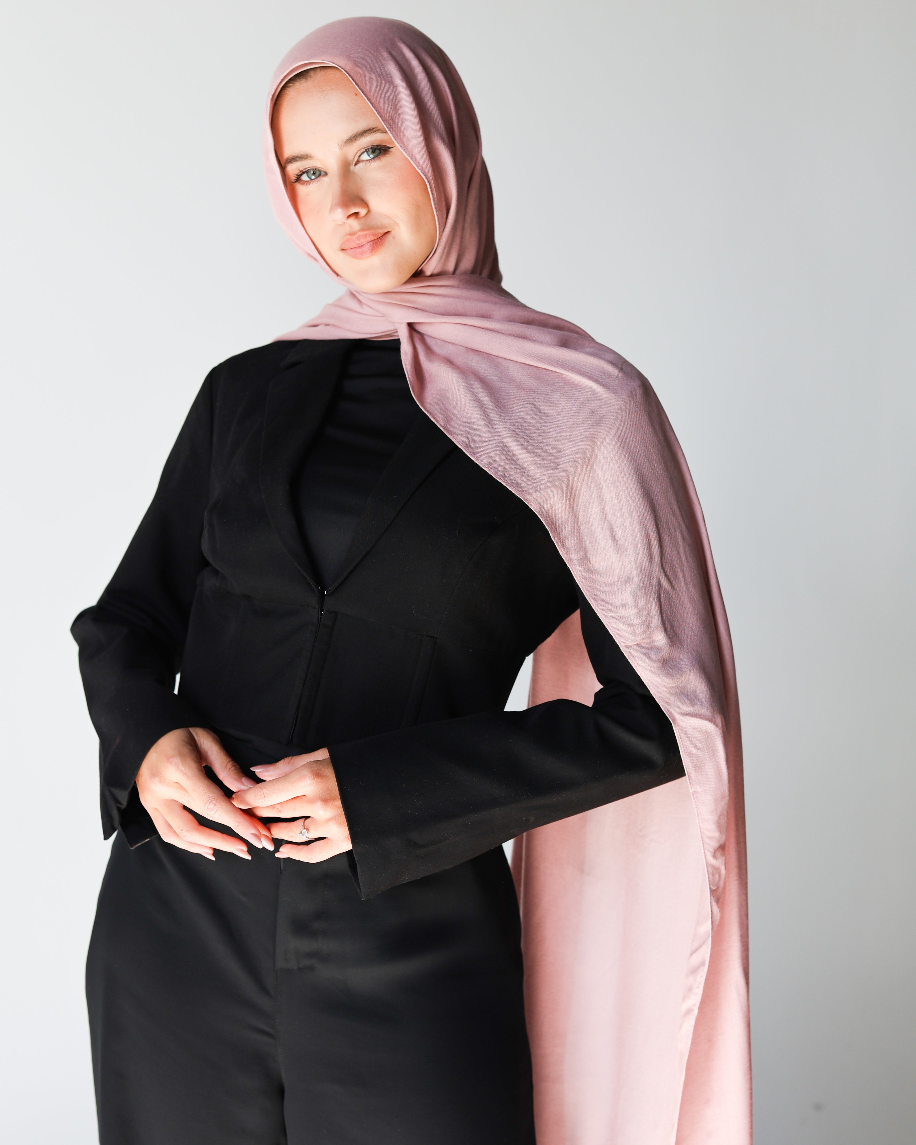 Elite Modal Scarf - Dusty Rose