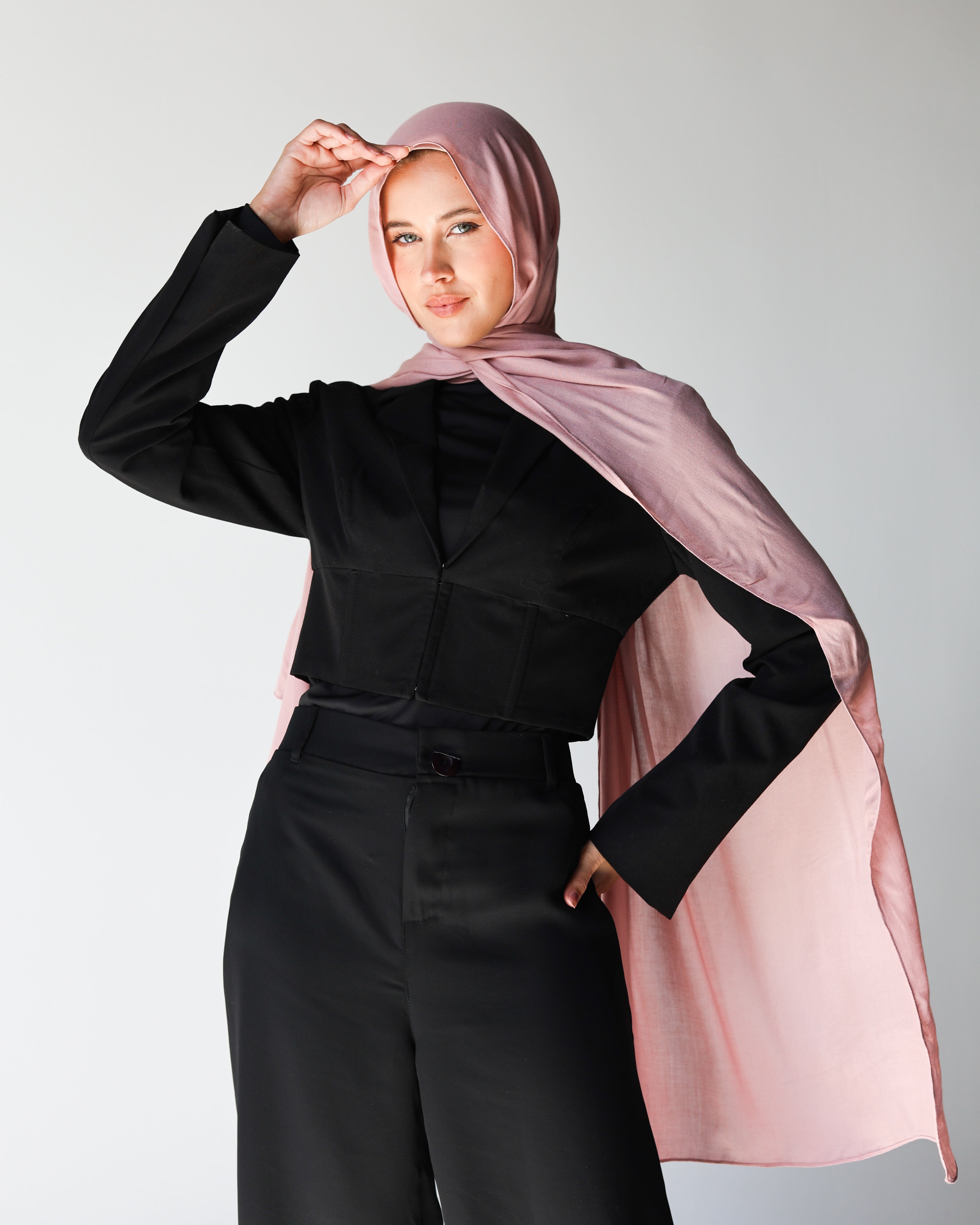 Elite Modal Scarf - Dusty Rose