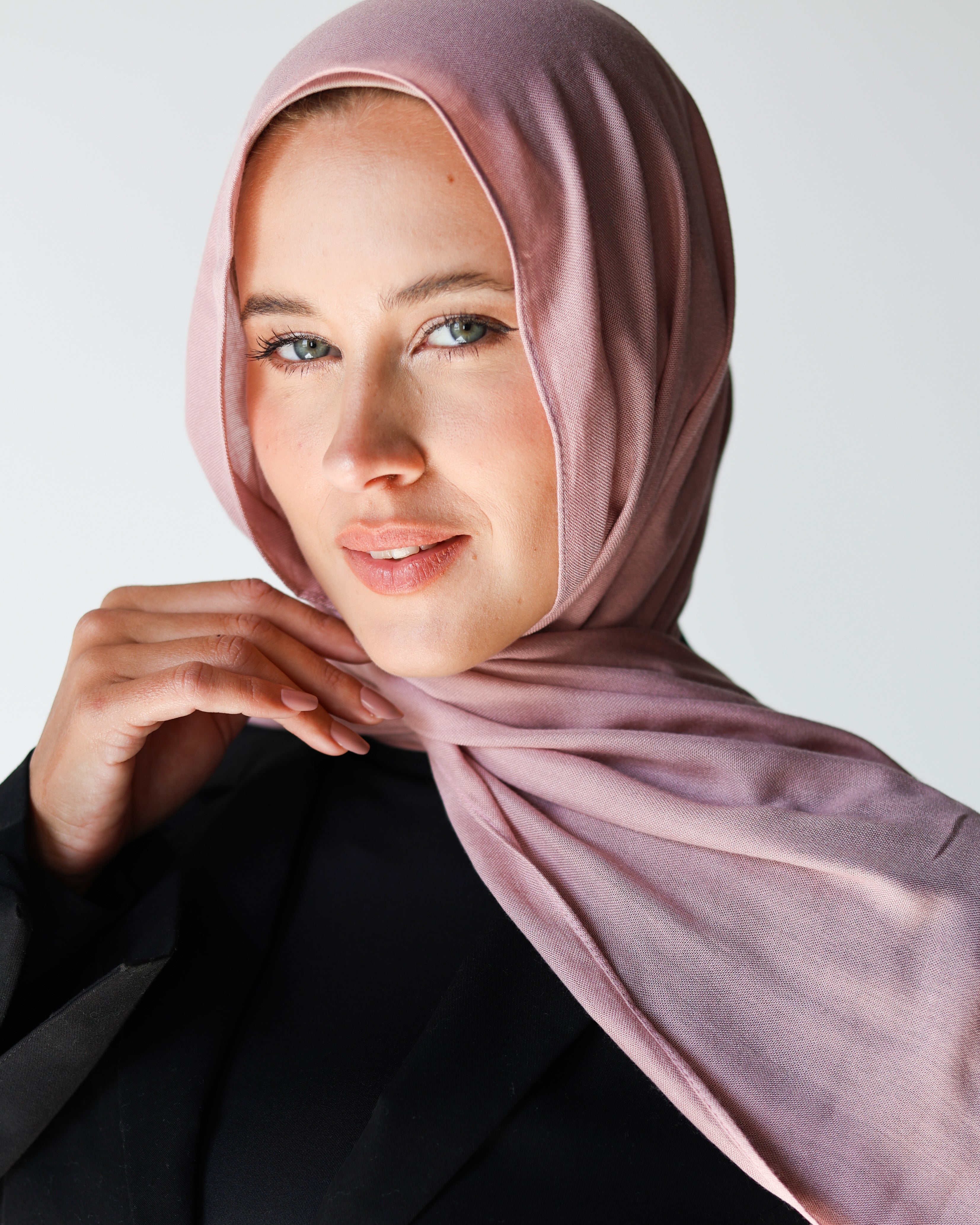 Elite Modal Scarf - Dusty Rose