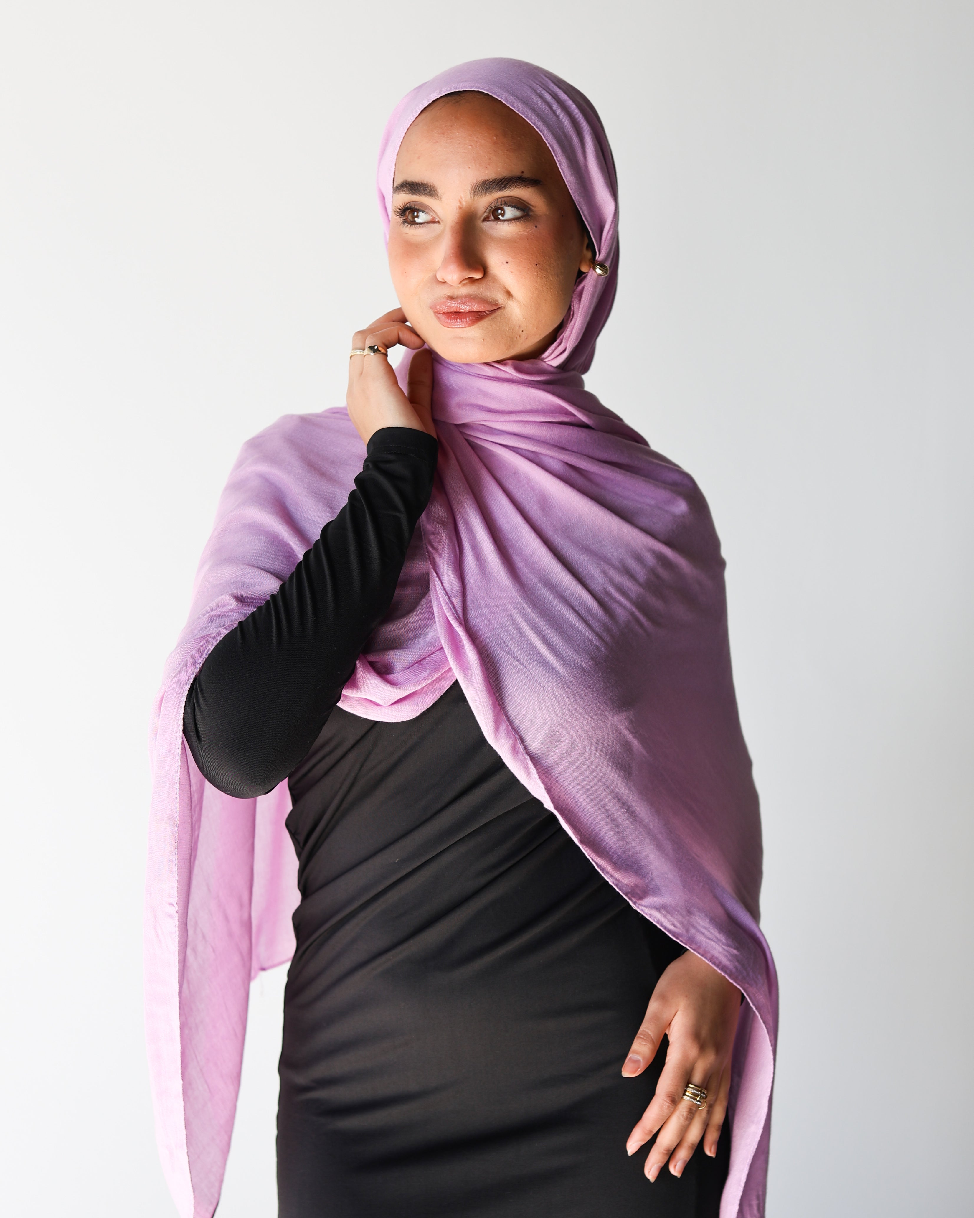 Elite Modal Scarf  - Lilac