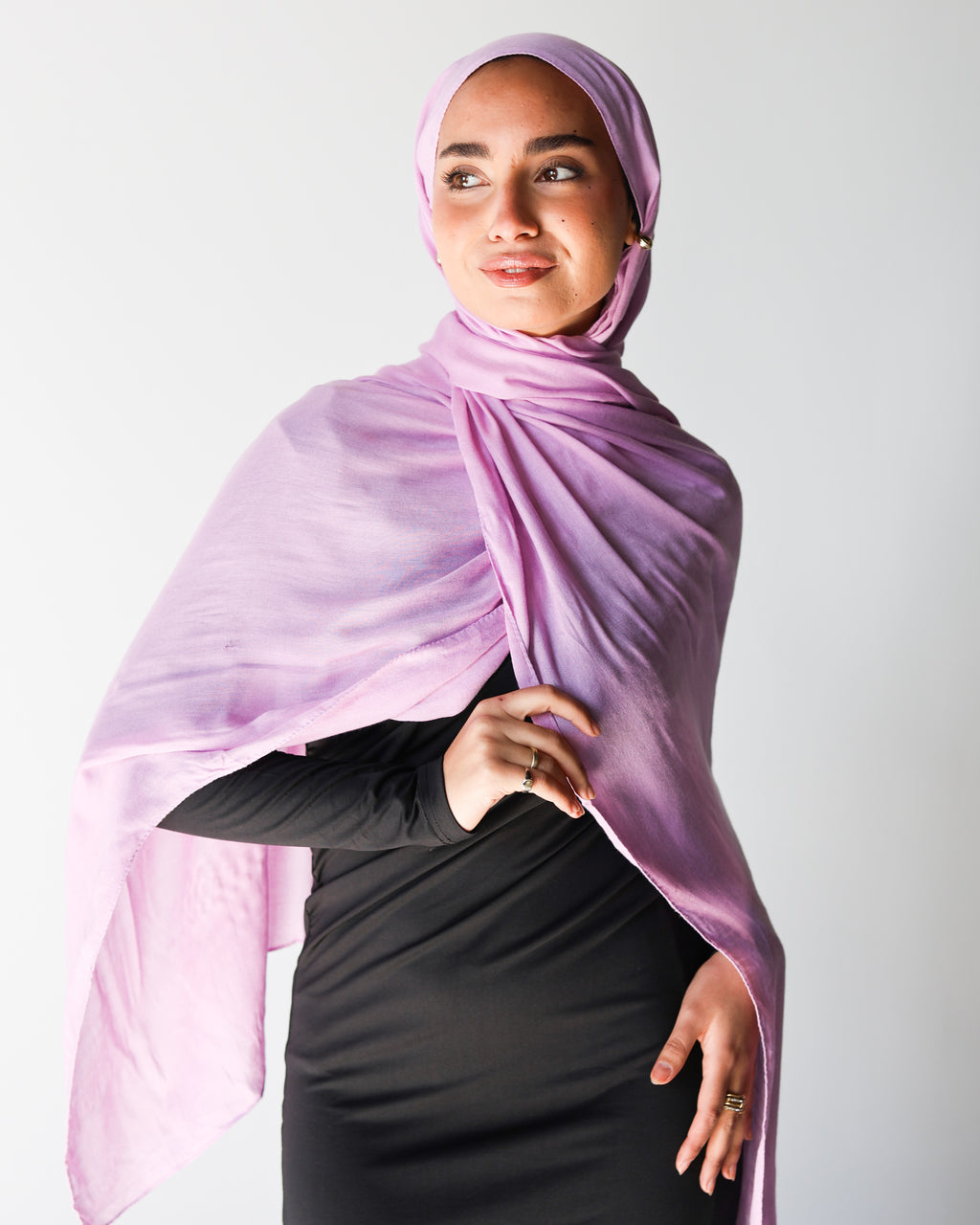 Elite Modal Scarf  - Lilac
