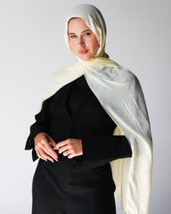 Elite Modal Scarf - Powder Yellow