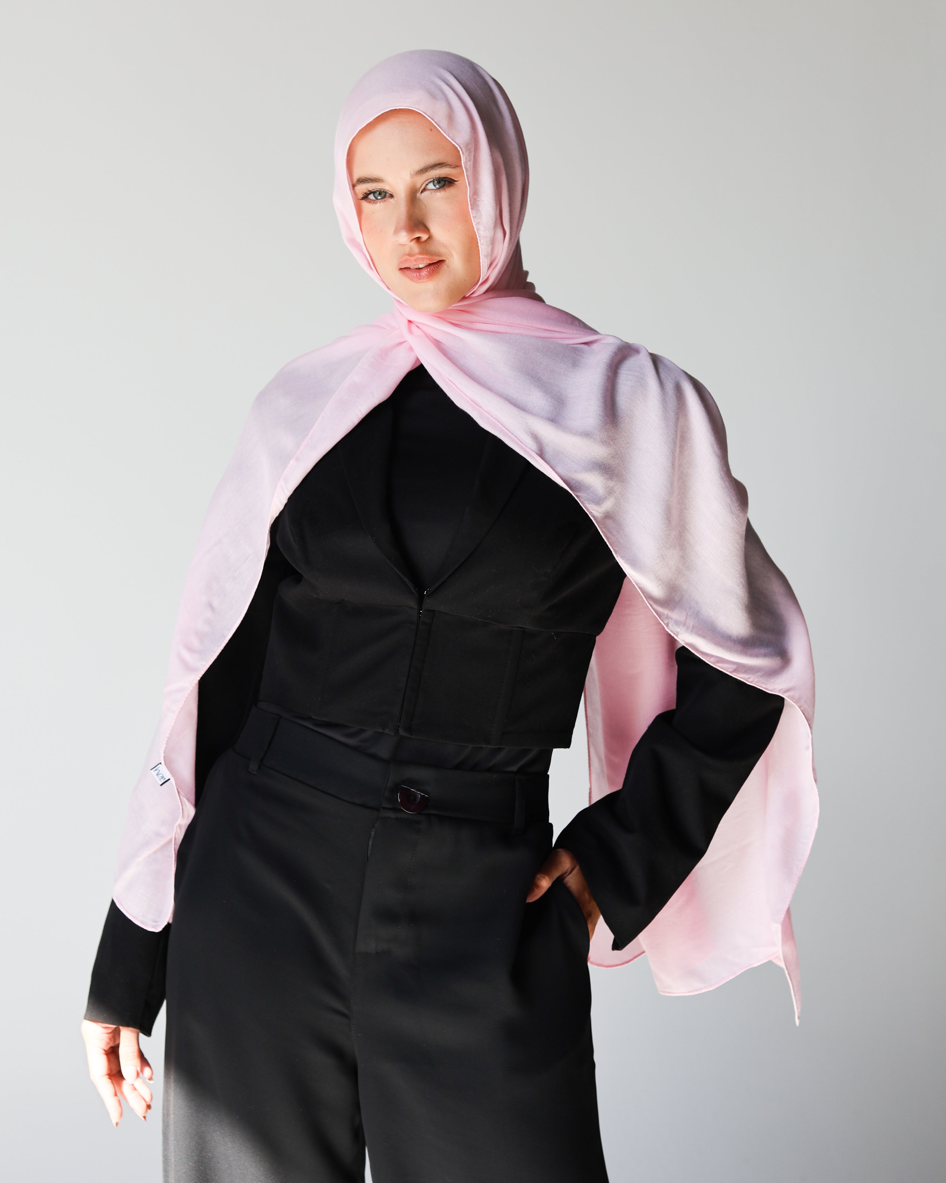 Elite Modal Scarf  - Rose