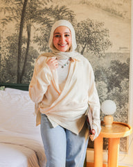 Hazel Wrap blouse