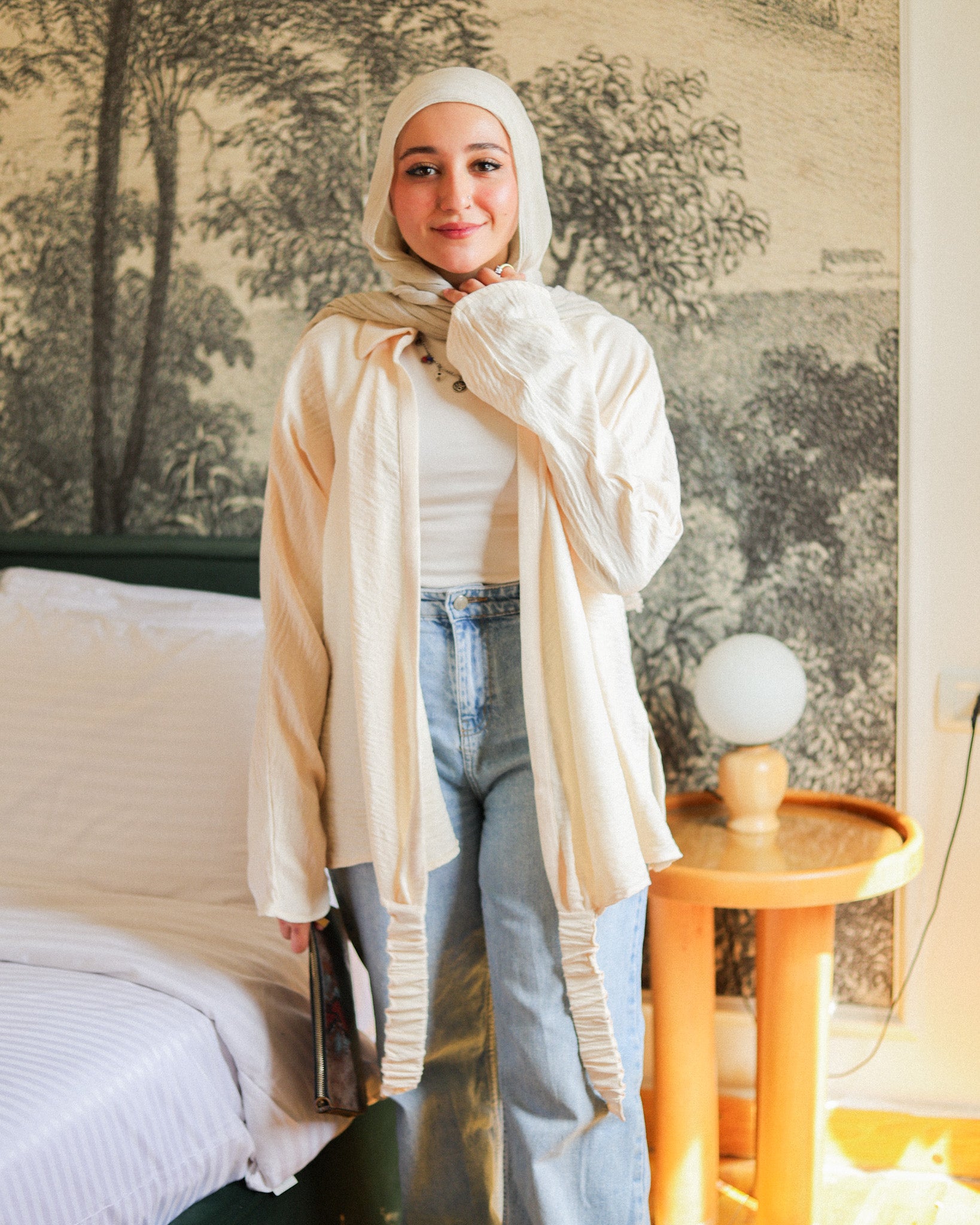 Hazel Wrap blouse