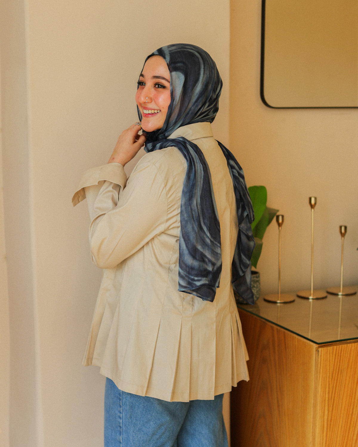 Grace Pleated Shirt