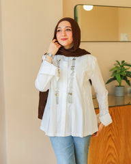 Grace Pleated Shirt