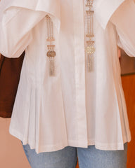 Grace Pleated Shirt