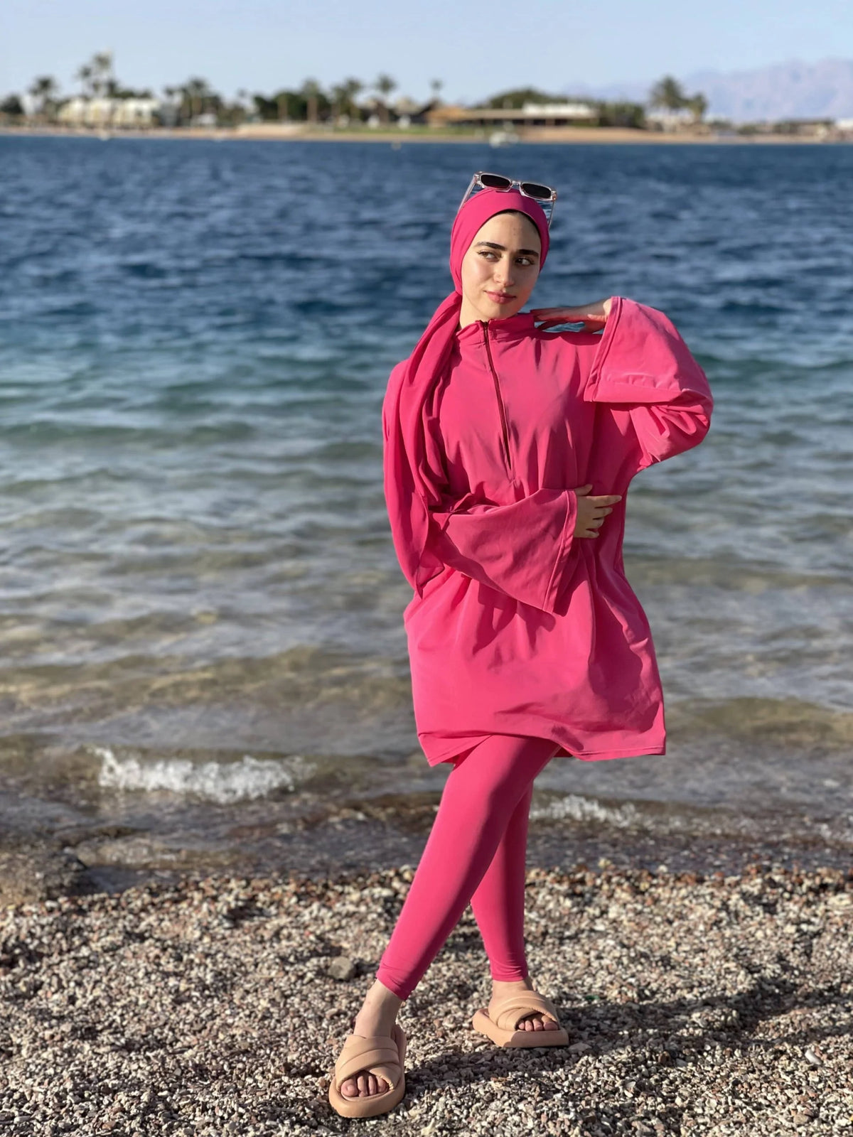 Fuschia Swimsuit