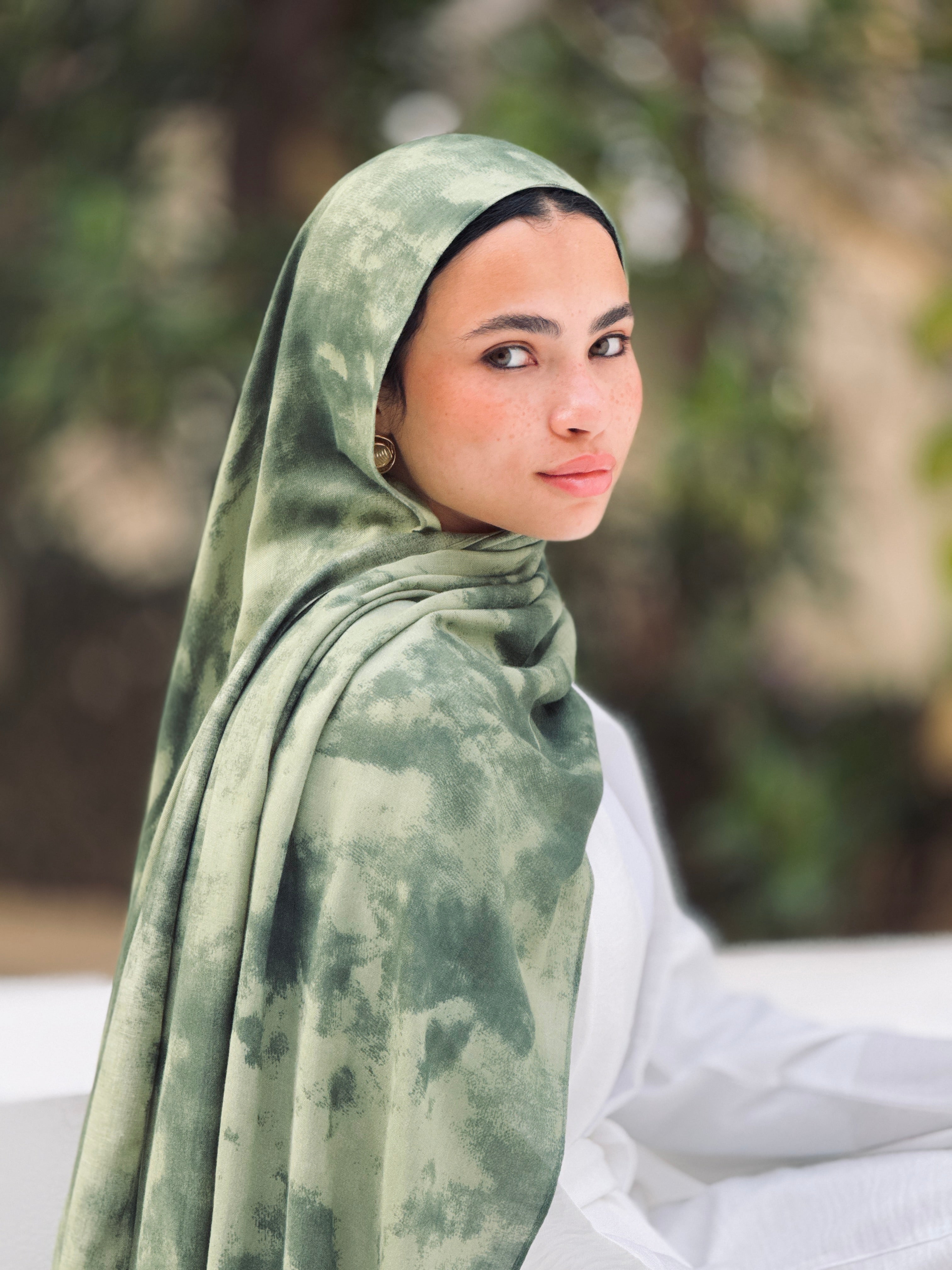 Emerald in Premium Modal Scarf