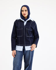 Classic Dark Denim Top