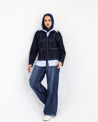 Classic Dark Denim Top