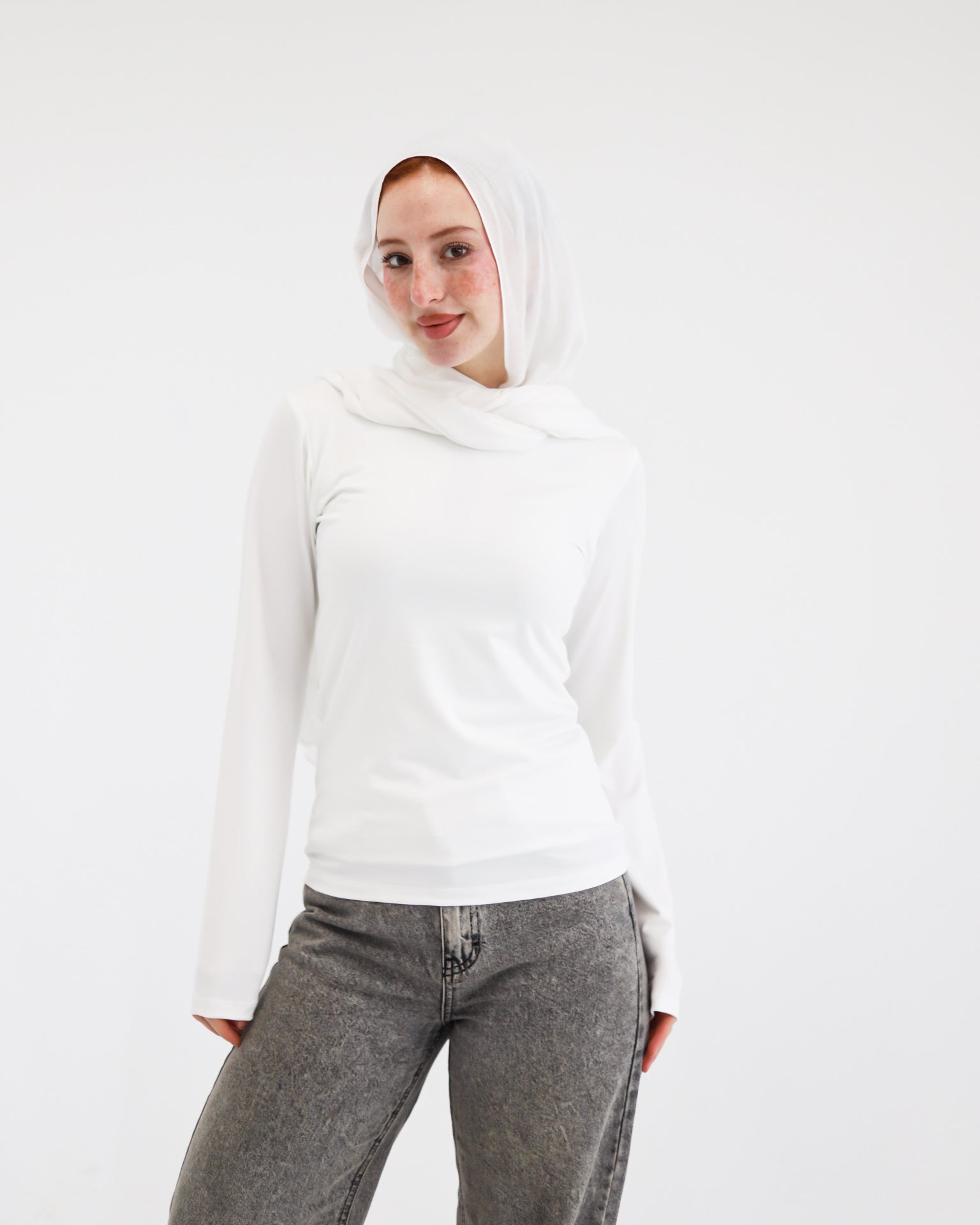 Her Essential basic Top-long sleeve