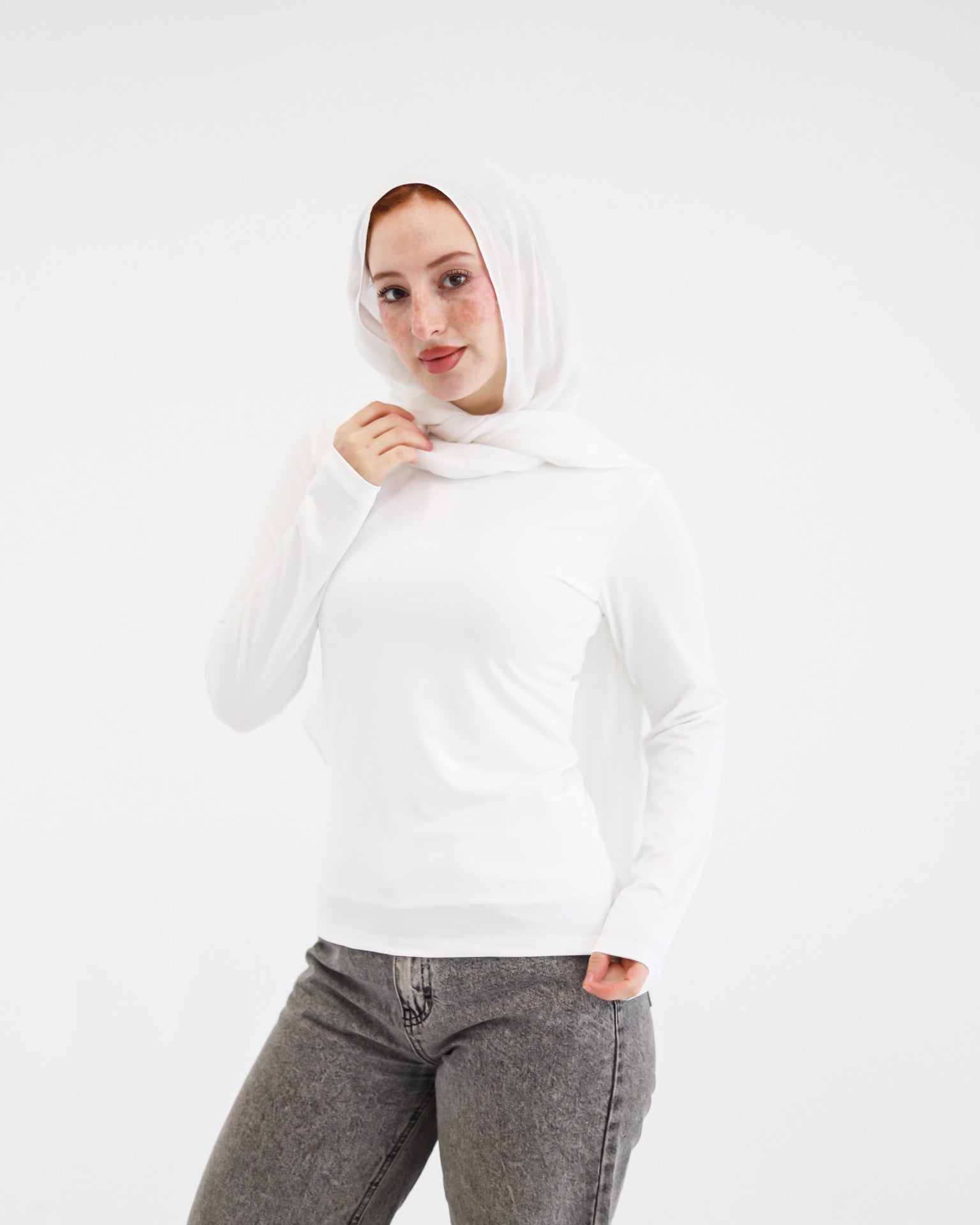 Her Essential basic Top-long sleeve