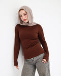 Her Essential basic Top-long sleeve