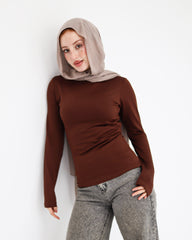 Her Essential basic Top-long sleeve