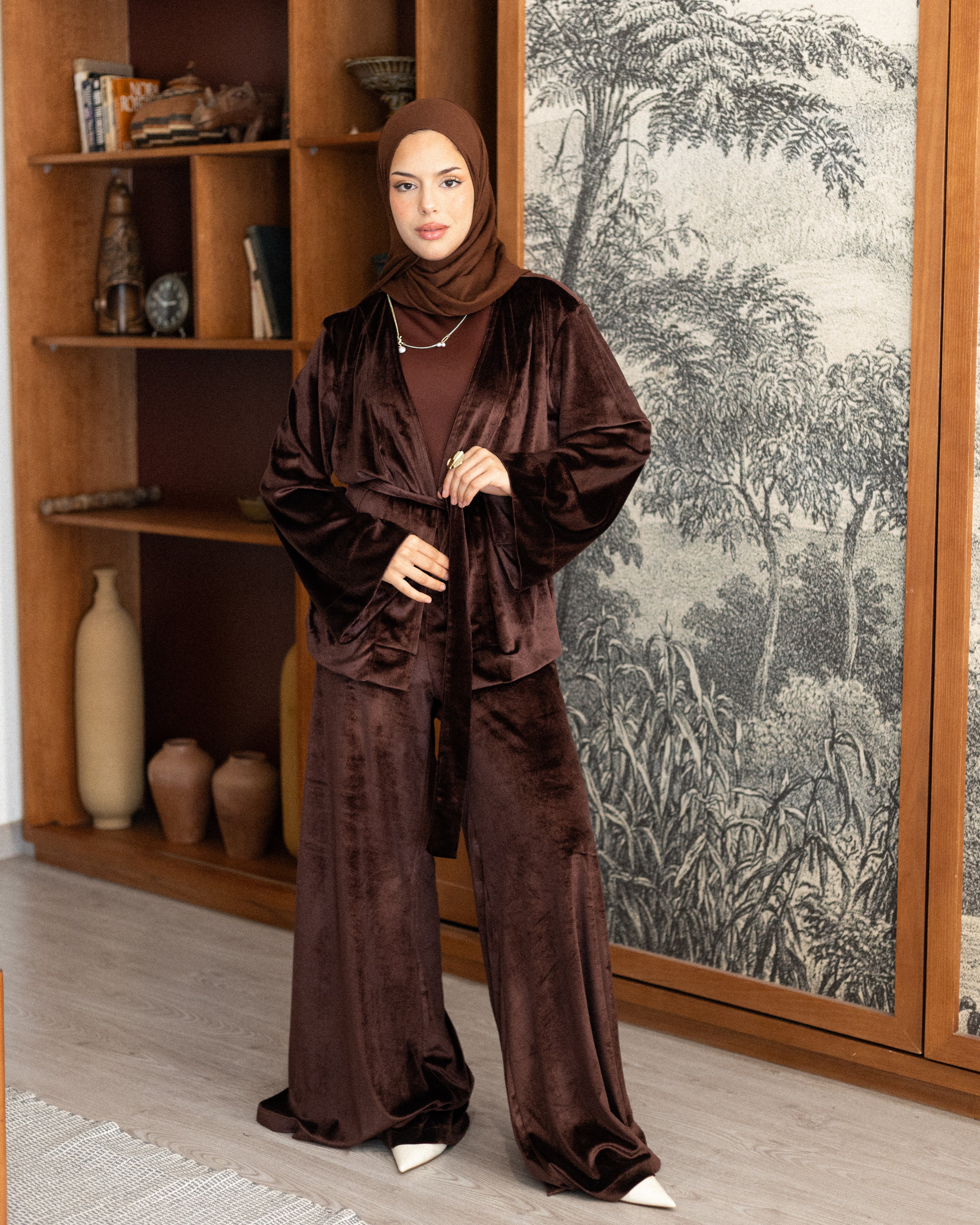 Sofia velvet Blouse