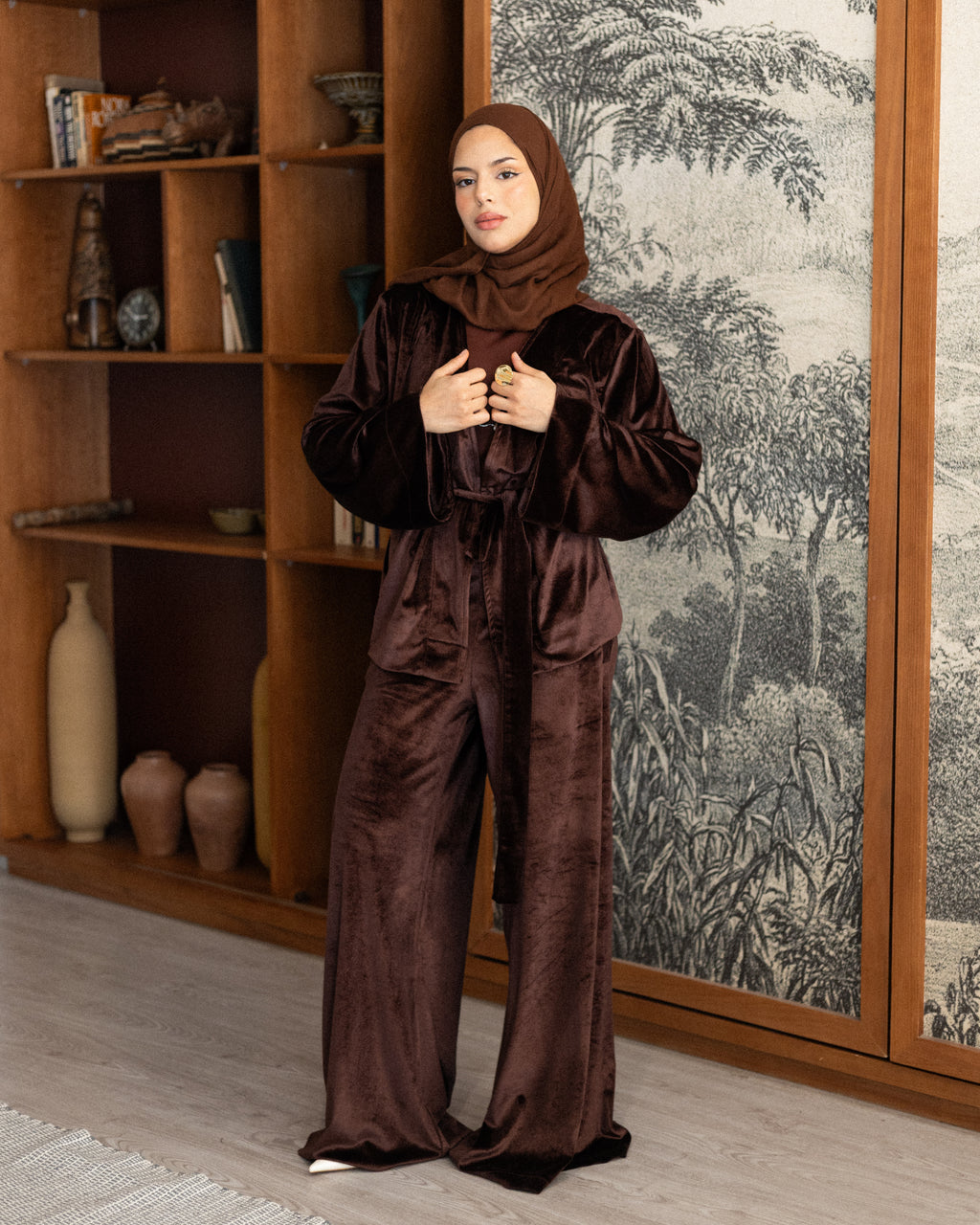 Sofia velvet Blouse