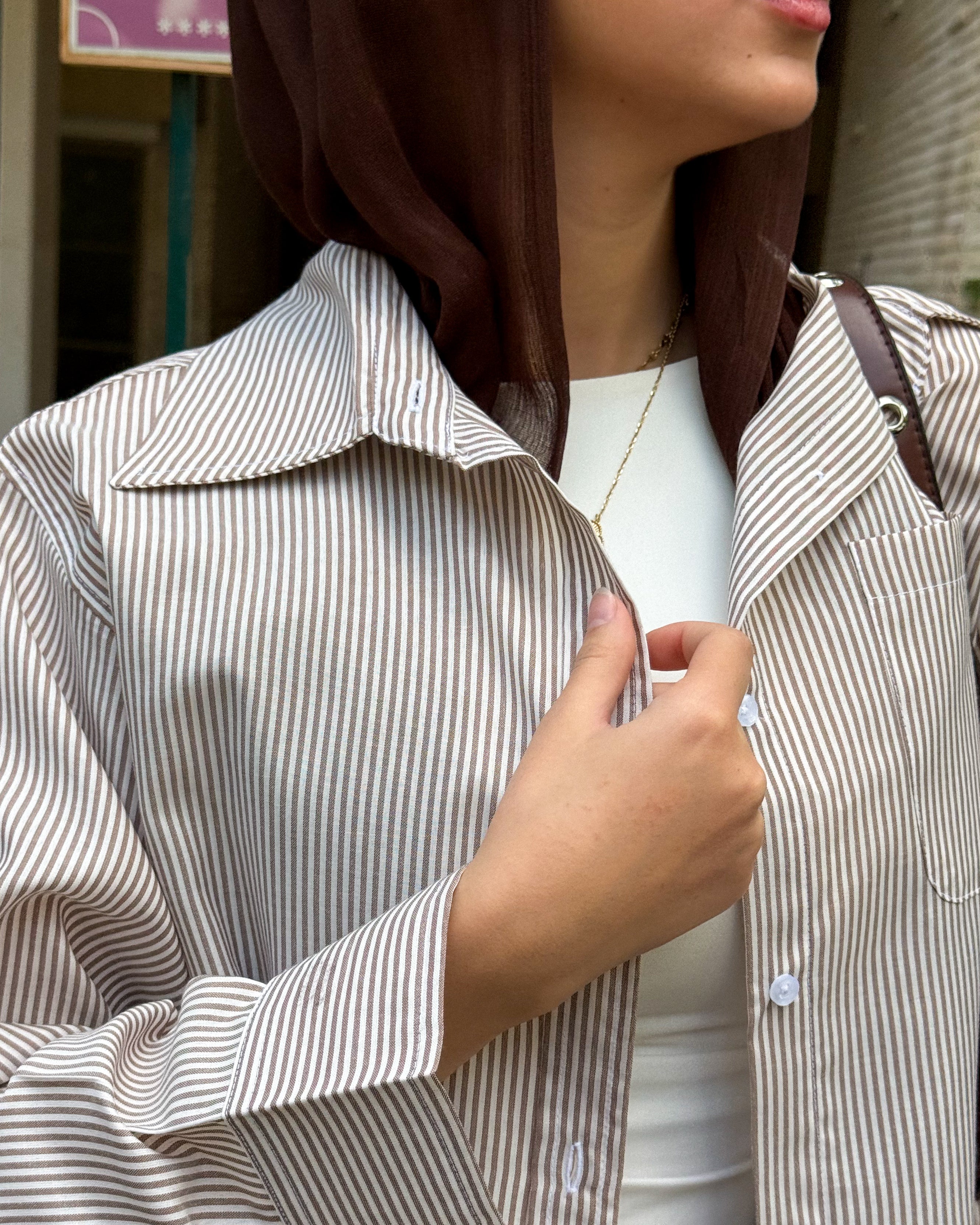 Timeless Stripe chemise