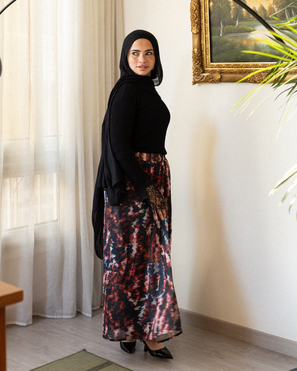 Sofia Marble skirt
