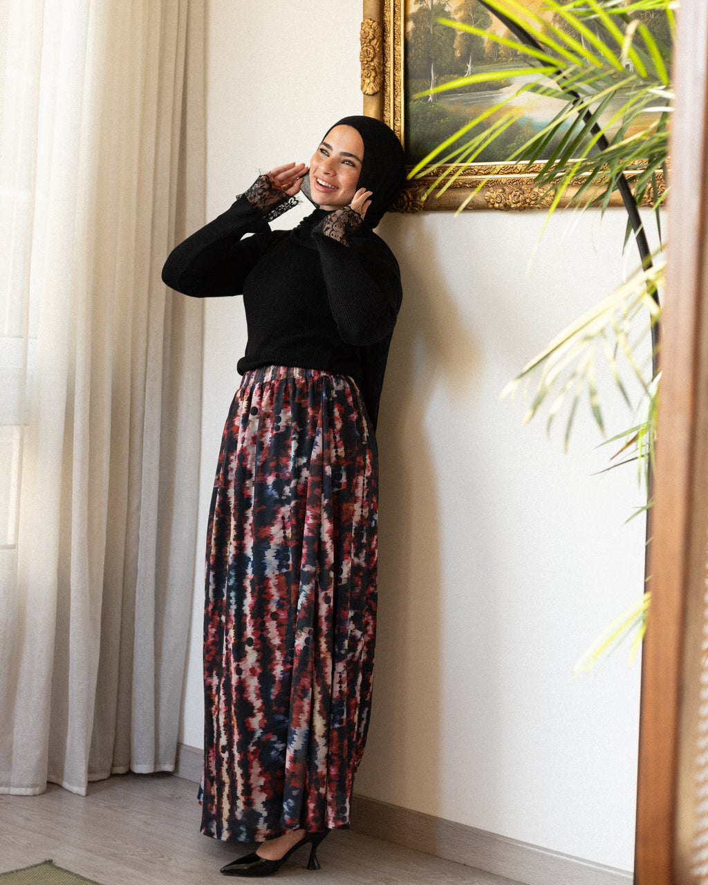Sofia Marble skirt