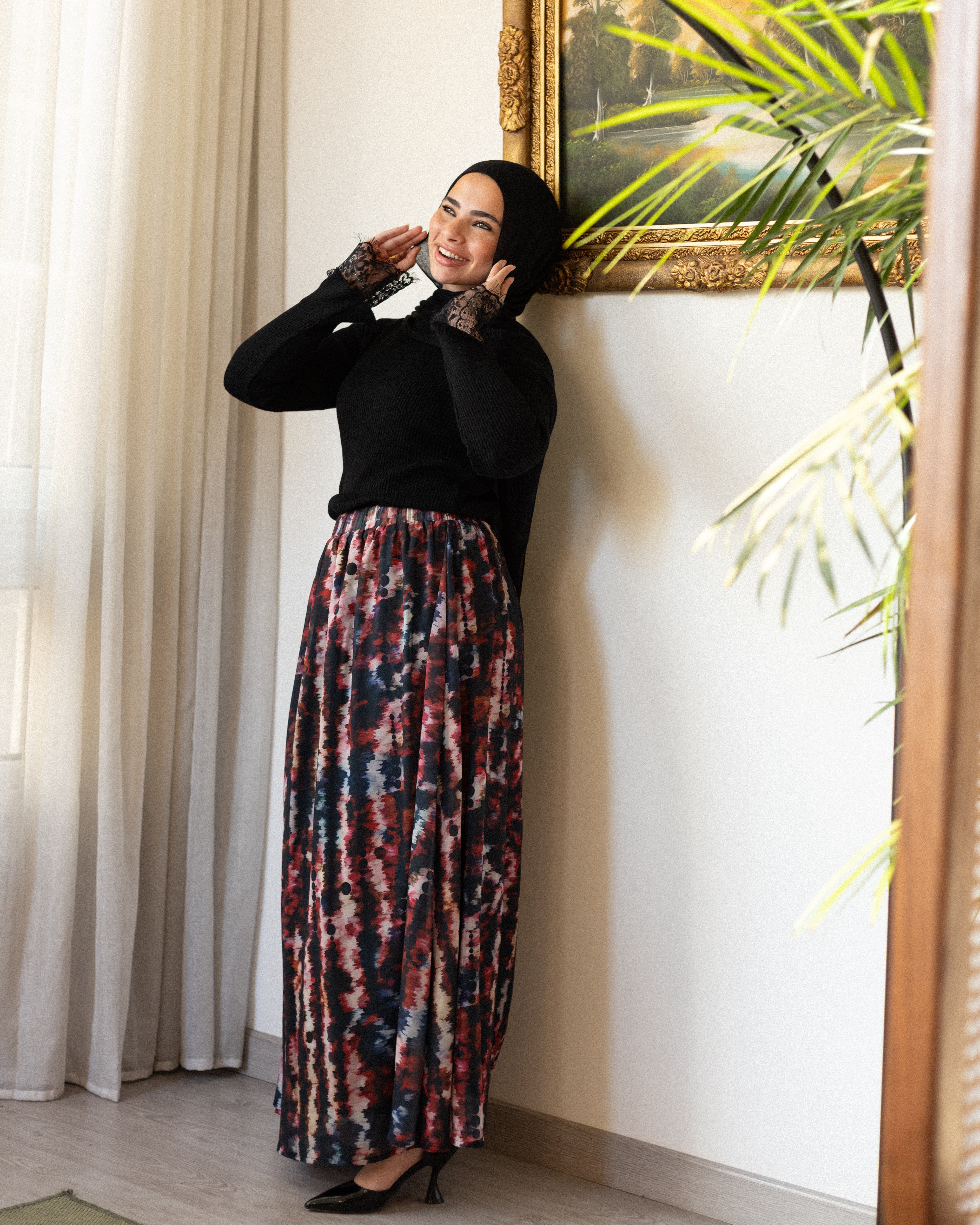 Sofia Marble skirt