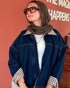 the vintage fit jacket carroux in brown