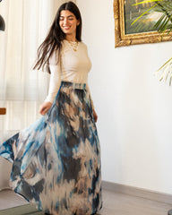 Midnight Waves Skirt