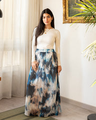 Midnight Waves Skirt