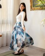 Midnight Waves Skirt